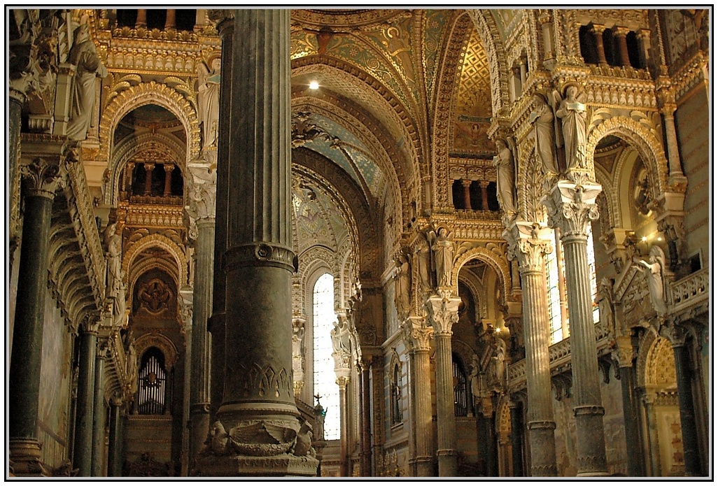 Lyon - mariánská bazilika