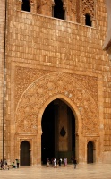 Casablanca - vstup do mešity