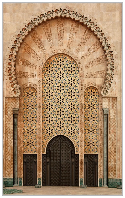 Casablanca - portál do mešity
