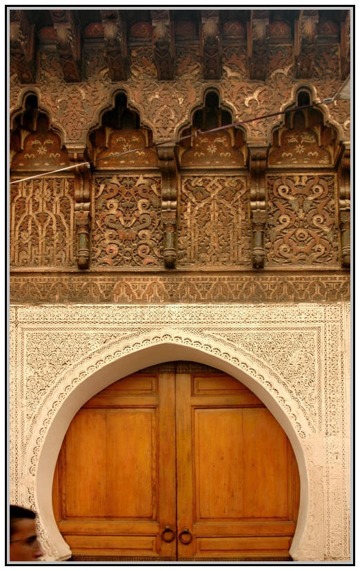 Fes - vchod do mešity