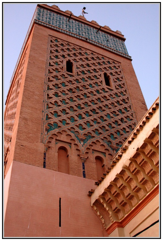 Marakéš - minaret mešity