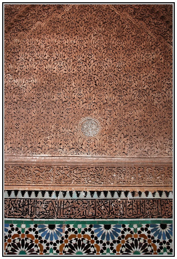 Marakéš - hrobky Saad