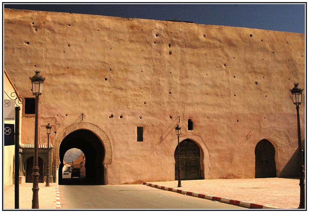 Meknes - prjezd ve vnjším opevnní