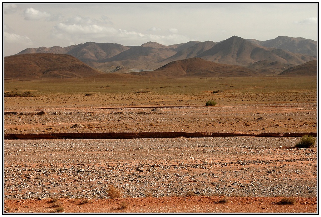 Krajina u msta Ouarzazate