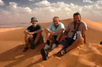 Sahara - dunová vrcholovka