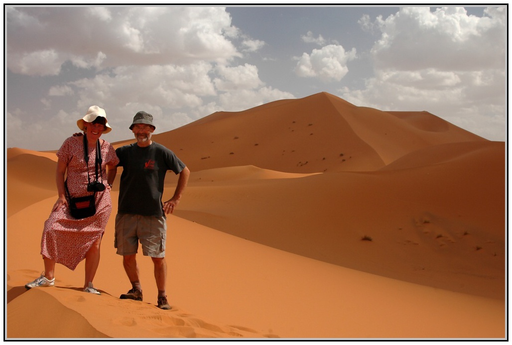 Sahara - výlet v dunách